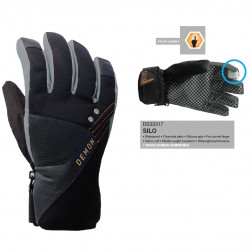 Demon Mens Snowboard Gloves Silo Black