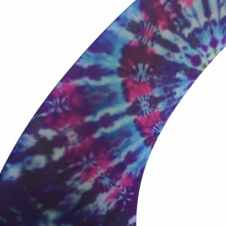 Koalition Tie Dye Longboard Fin 8.5 inch