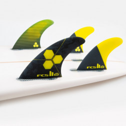 FCS II AM PC TriQuad Surfboard fins Large