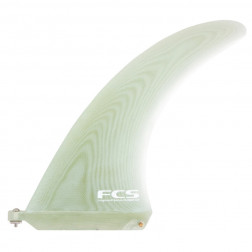 FCS Clique Longboard Surfboard Fin Clear