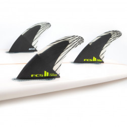FCS II Carver PC Carbon Surfboard Fins Large