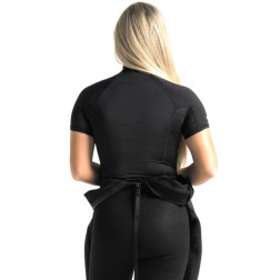 C-Skins Womens High Collar Rash Vest Black