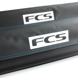 FCS Aero Roof Bar Pads Black Blue 470mm