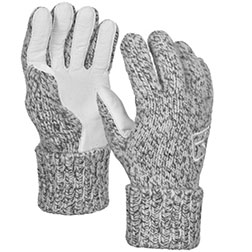 Ortovox Classic Wool Gloves Leather Palm