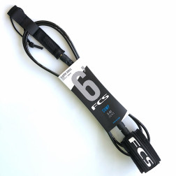 FCS Classic Surfboard Leash 6ft Comp