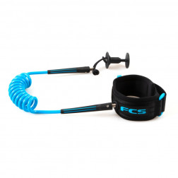FCS Coiled Bodyboard Bicep Leash
