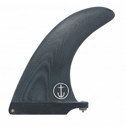 Captain Fin Slasher 8 inch Longboard Fin Black