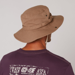Ocean Earth Wide Brim Sun Hat Stone