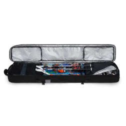 Dakine Boundary Ski Roller Bag Black Coated