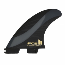 FCS II Carissa Moore CM Surfboard Fins Large Black