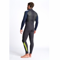 C-Skins Element 3/2mm Mens Wetsuit Anthracite Slate Lime