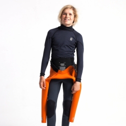 C-Skins Junior Polypro Thermal Rash Vest Long Sleeve