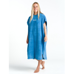 Robie Robes Beach Changing Poncho Small Cornflower Blue