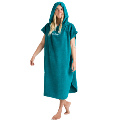 Robie Robes Beach Changing Poncho Small Teal