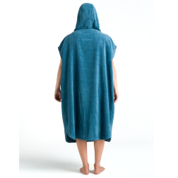 Robie Robes Beach Changing Poncho Medium Petrol Blue