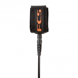 FCS Classic Surfboard Leash 6ft Eclipse Black