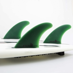 FCS II Carver Neo Glass Eco Thruster Surfboard Fins Medium