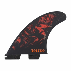 FCS II Filipe Toledo FT Thruster Surfboard Fins Medium