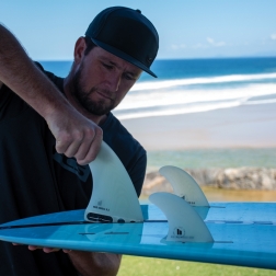 FCS II Mid Single Surfboard Fin 6.5 Inch