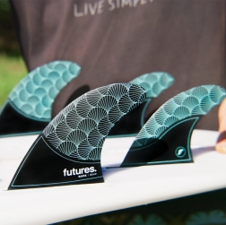Futures Fins Rasta V2 Quad Fin Set