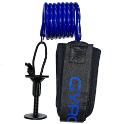 Science Gyroll Variable Bodyboard leash Blue