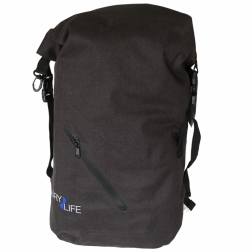Dry Life 21 Litre Waterproof Soft Tarp Backpack Black
