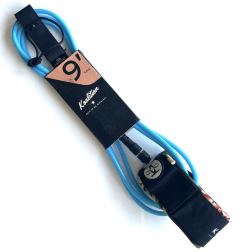 Koalition 9ft Waikiki Longboard Knee Leash Blue