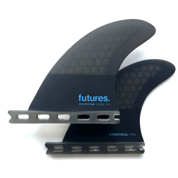 Futures Fins QD2 Honeycomb 3.75 Quad Rear Surfboard Fin Set
