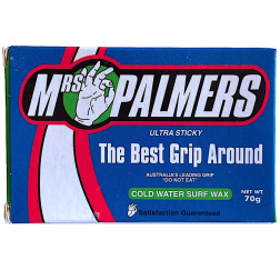 Mrs Palmers Surf Wax Cold Water Surfboard Wax