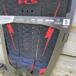 FCS Nate Florence Traction Pad Lightning Bolt