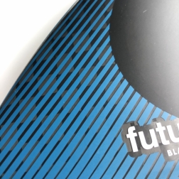 Futures Fins R8 Blackstix Rake Thruster Fins