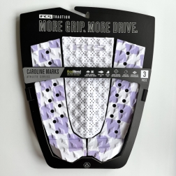 FCS Caroline Marks Traction Pad Lavender Check