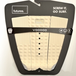 Futures Voodoo Surfboard Tail Pad Cream