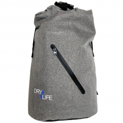 Dry Life 21 Litre Waterproof Soft Tarp Backpack Grey