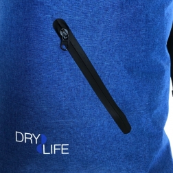 DryLife 40 Litre Waterproof Soft Tarp Backpack Blue