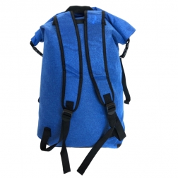 DryLife 40 Litre Waterproof Soft Tarp Backpack Blue