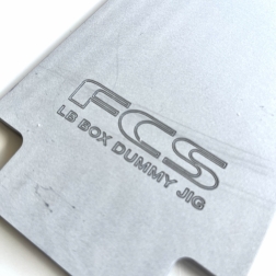 FCS Longboard Box Dummy Fin Jig