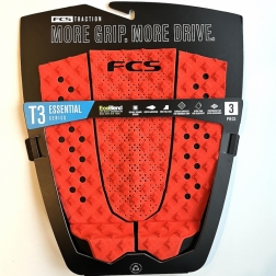 FCS T3 Eco Surfboard Tail Pad Code Red
