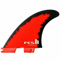 FCS II MH Code Red PC Surfboard Fins Medium