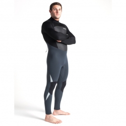 C-Skins Legend 5/4/3mm Wetsuit Back Zip Graphite Black