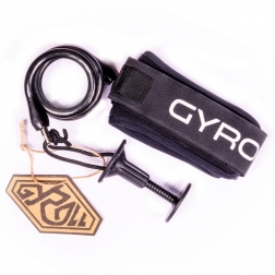 Science Gyroll Variable Bodyboard leash Black