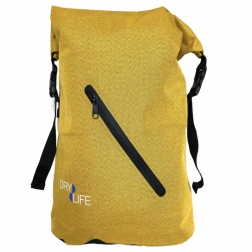 Dry Life 21 Litre Waterproof Soft Tarp Backpack Mustard