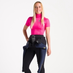 C-Skins NuWave Rash X Womens TurtleNeck Rash Vest Lipstick