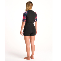 C-Skins NuWave Solace Lite 2mm Womens Shorty Wetsuit FZ