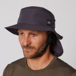 Ocean Earth Indo Wet Bucket Hat Charcoal