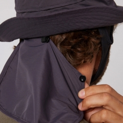 Ocean Earth Indo Wet Bucket Hat Charcoal