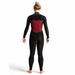 C-Skins Solace 5/4/3mm Womens Wetsuit Chest Zip Black Tropical