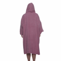 Tiki Beach Changing Robe Adult Mauve