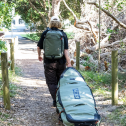 FCS Travel 3 Triple Wheely Surfboard Travel Bag